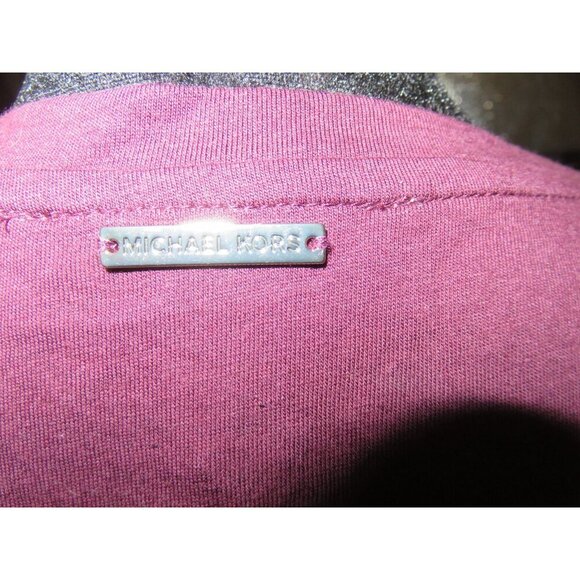 Michael Kors Fuchsia Embellished sleeve tunic top - Picture 5 of 8
